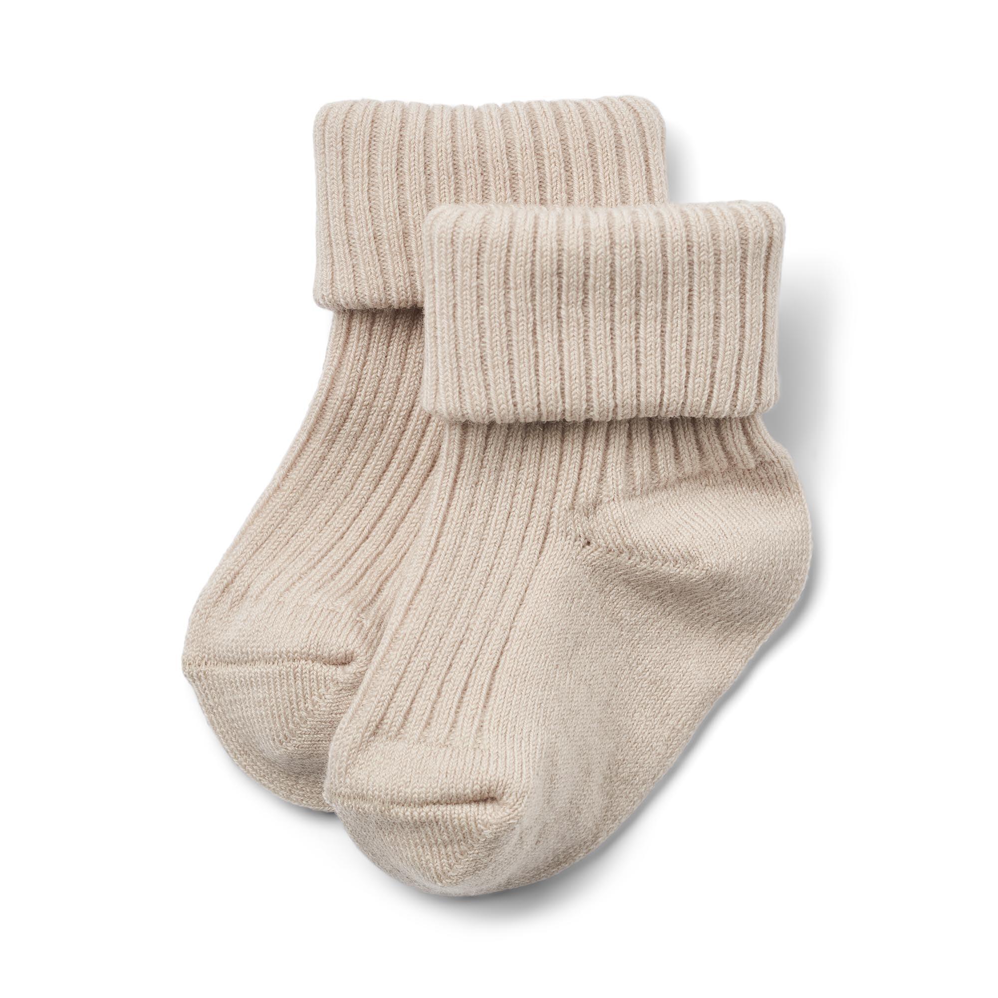 Wheat Wollen Rib Sokken Ziggy - Nichi Baby Store