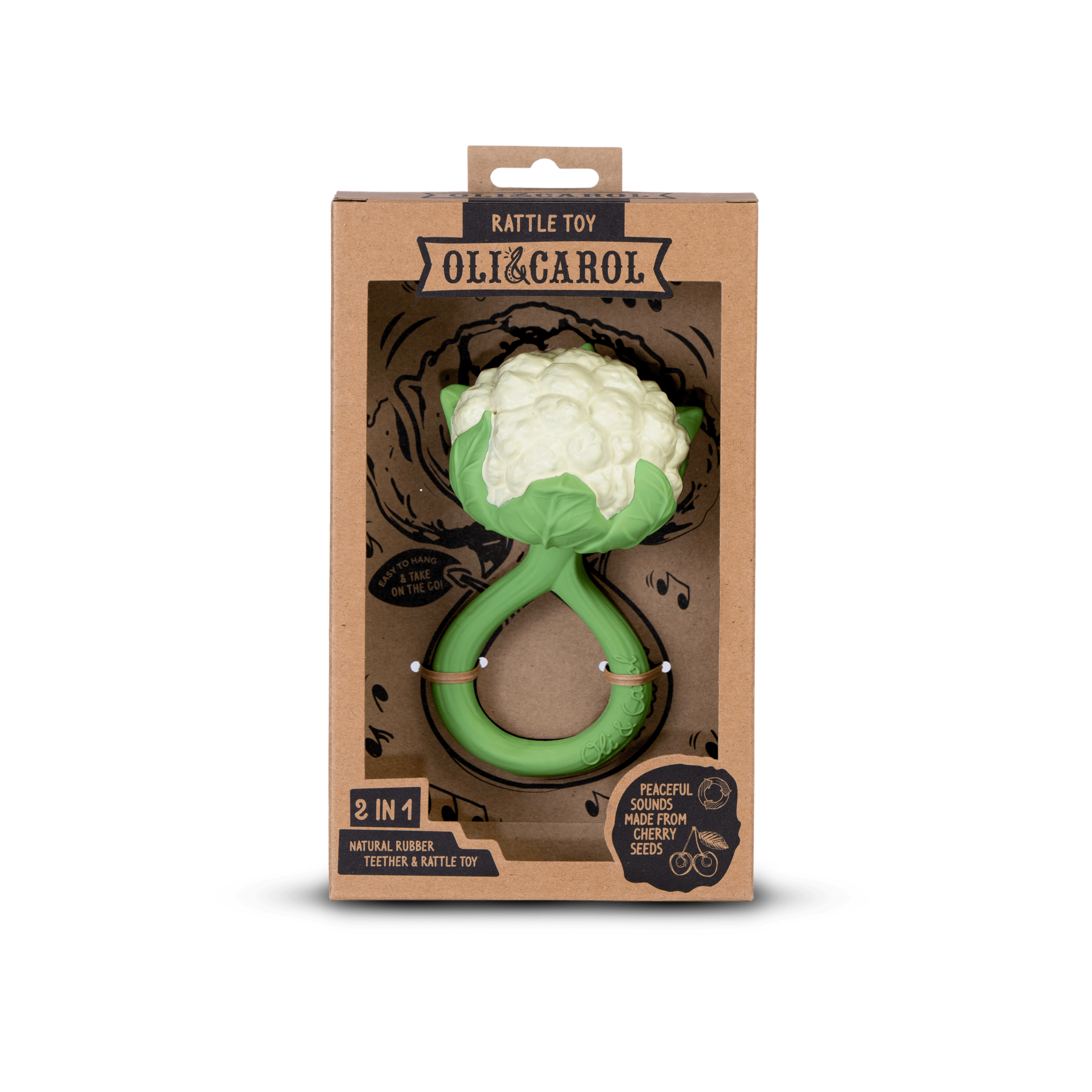 Oli & Carol Bloemkool Rammelaar - Nichi Baby Store