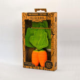 Oli & Carol Cathy the Carrot Knuffeldoekje & Bijtspeeltje