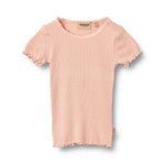 wheat Katie rib t-shirt short sleeve