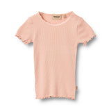 wheat Katie rib t-shirt short sleeve
