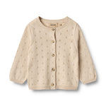 Wheat cardigan knit maia beige