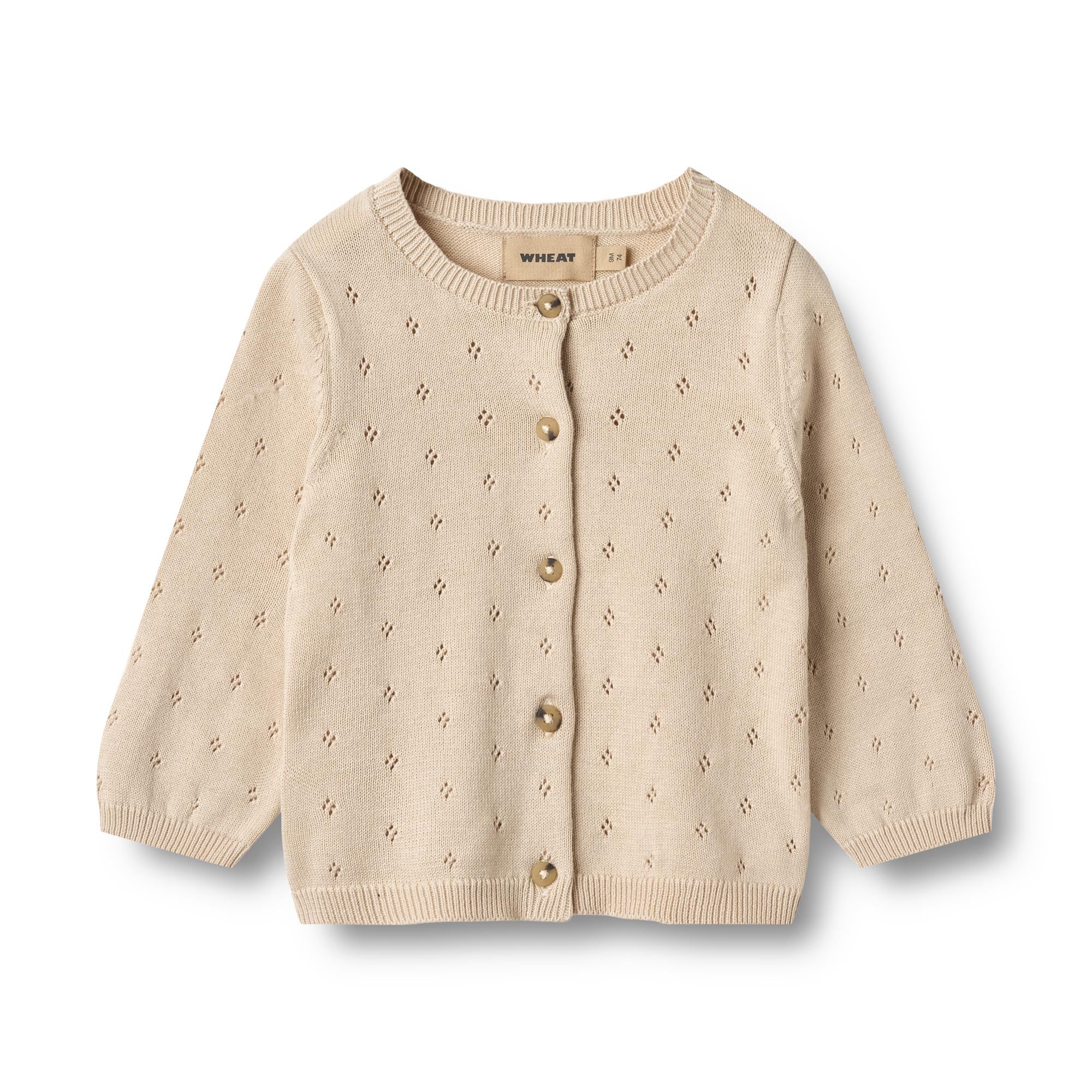 Wheat cardigan knit maia beige