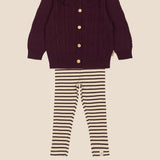 bordeaux rode set baby's