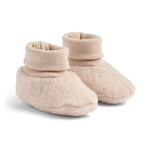 Wheat wool bootie pink girls