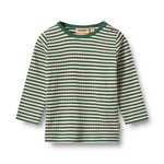 wheat t-shirt streepjes groen