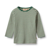 wheat t-shirt streepjes groen