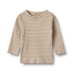 Wheat t-shirt Stig gestreept