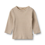 Wheat t-shirt Stig gestreept