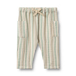 wheat broek Arne met streepjes groen voor jongens