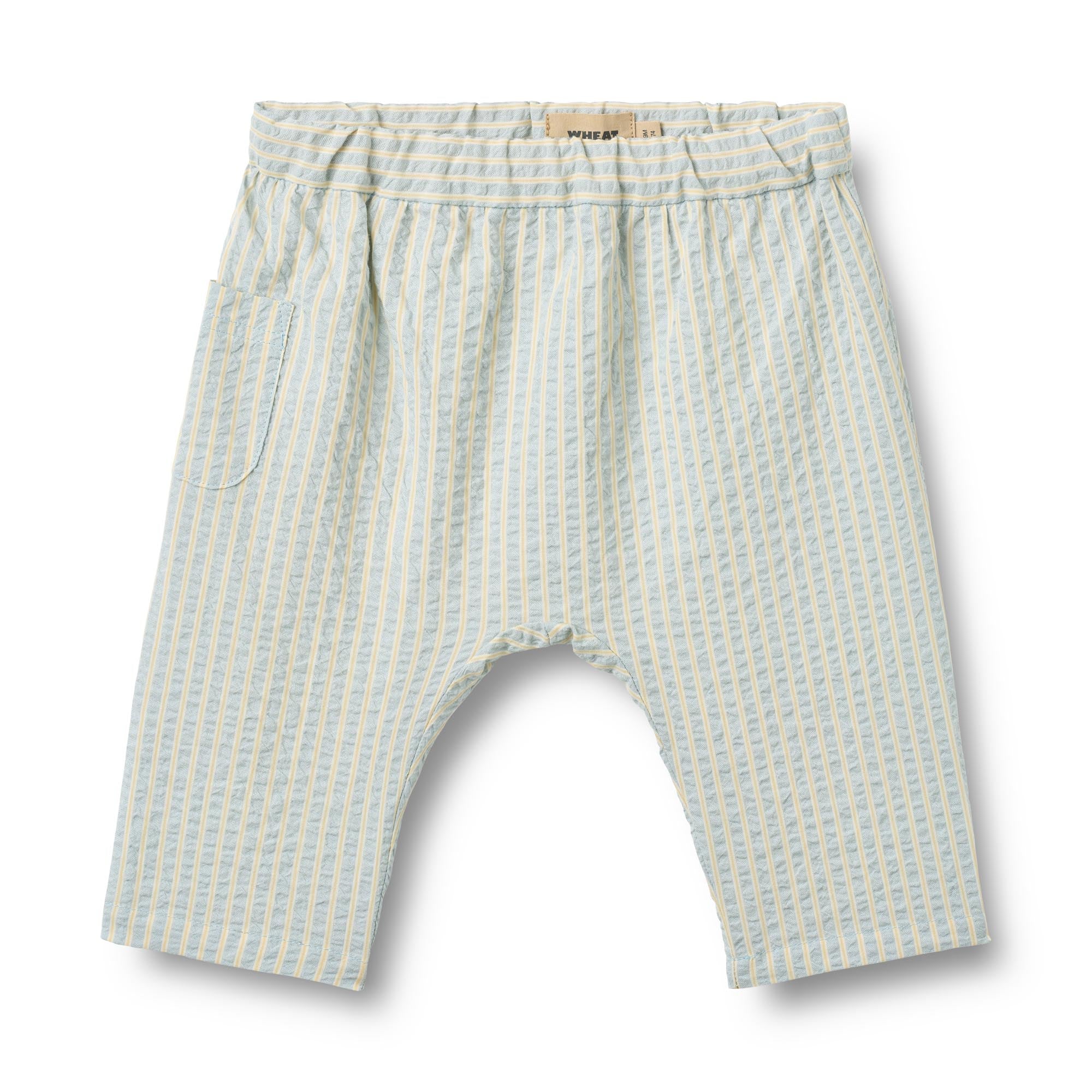 wheat broek henry blauw beige streepjes jongens