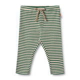 Wheat Manfred broek baby gestreept groen