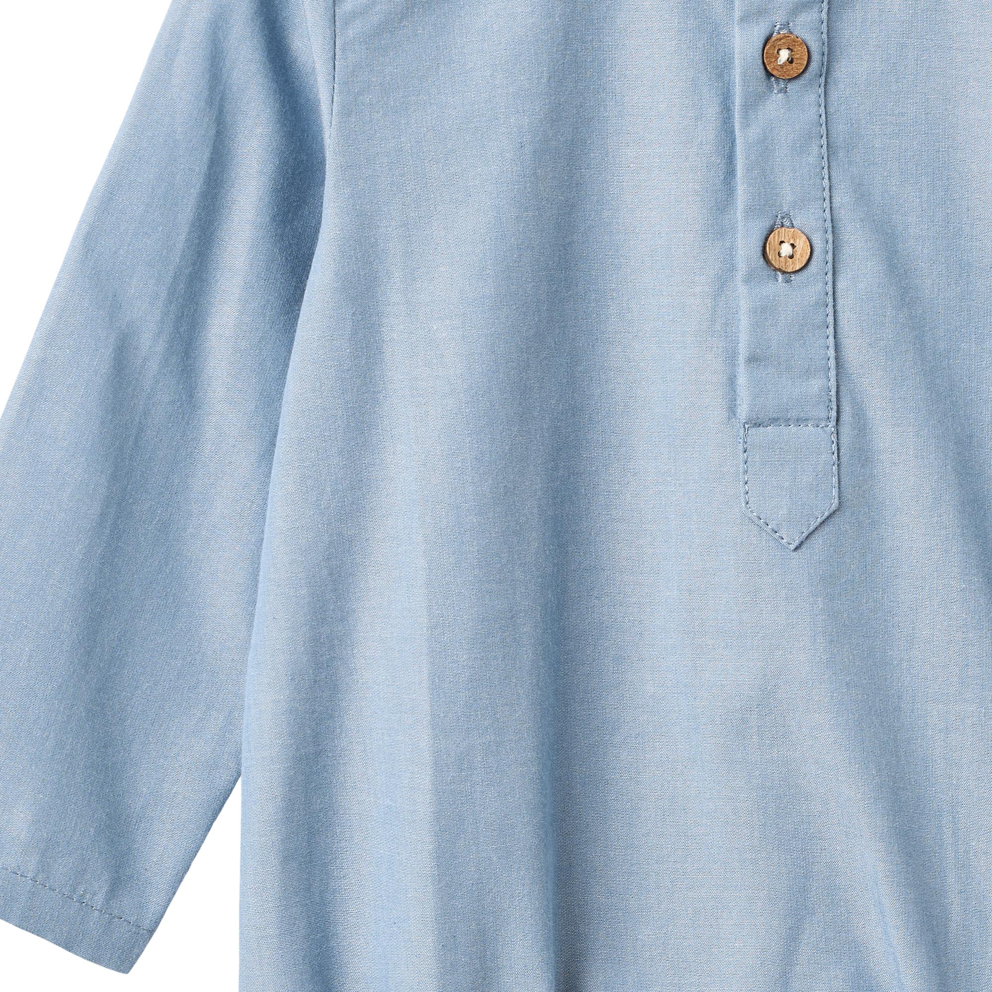 romper blouse victor wheat