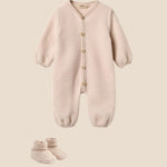 wheat wollen buiten pak roze