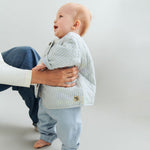 wheat zomers jasje met streepjes voor babys en jongens 