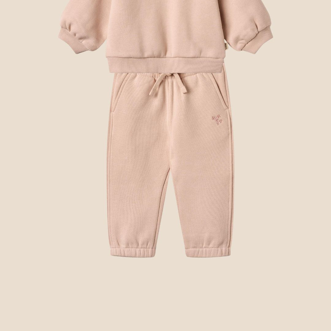roze track suit baby's wheat
