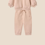roze track suit baby's wheat