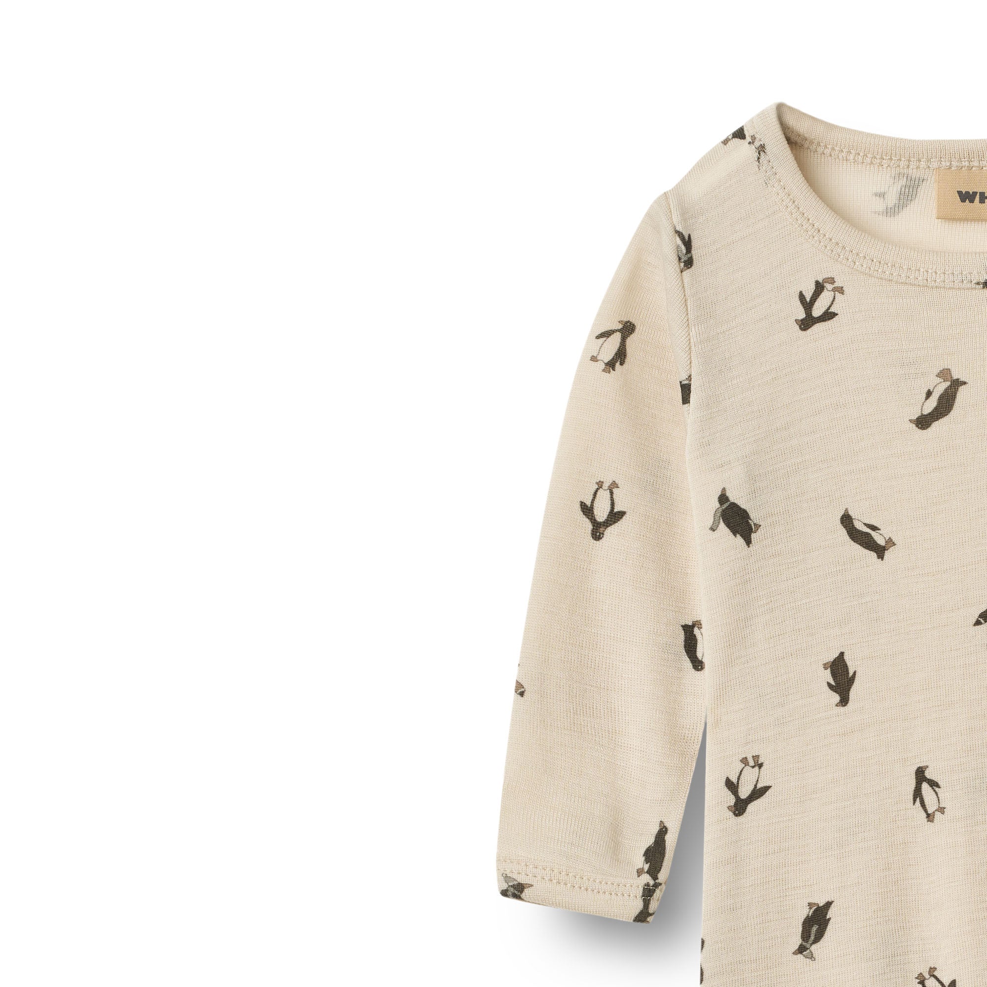 Wheat wool jumpsuit haven penguin