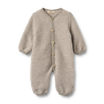 Wheat jumpsuit wol taupe