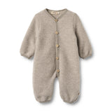 Wheat jumpsuit wol taupe