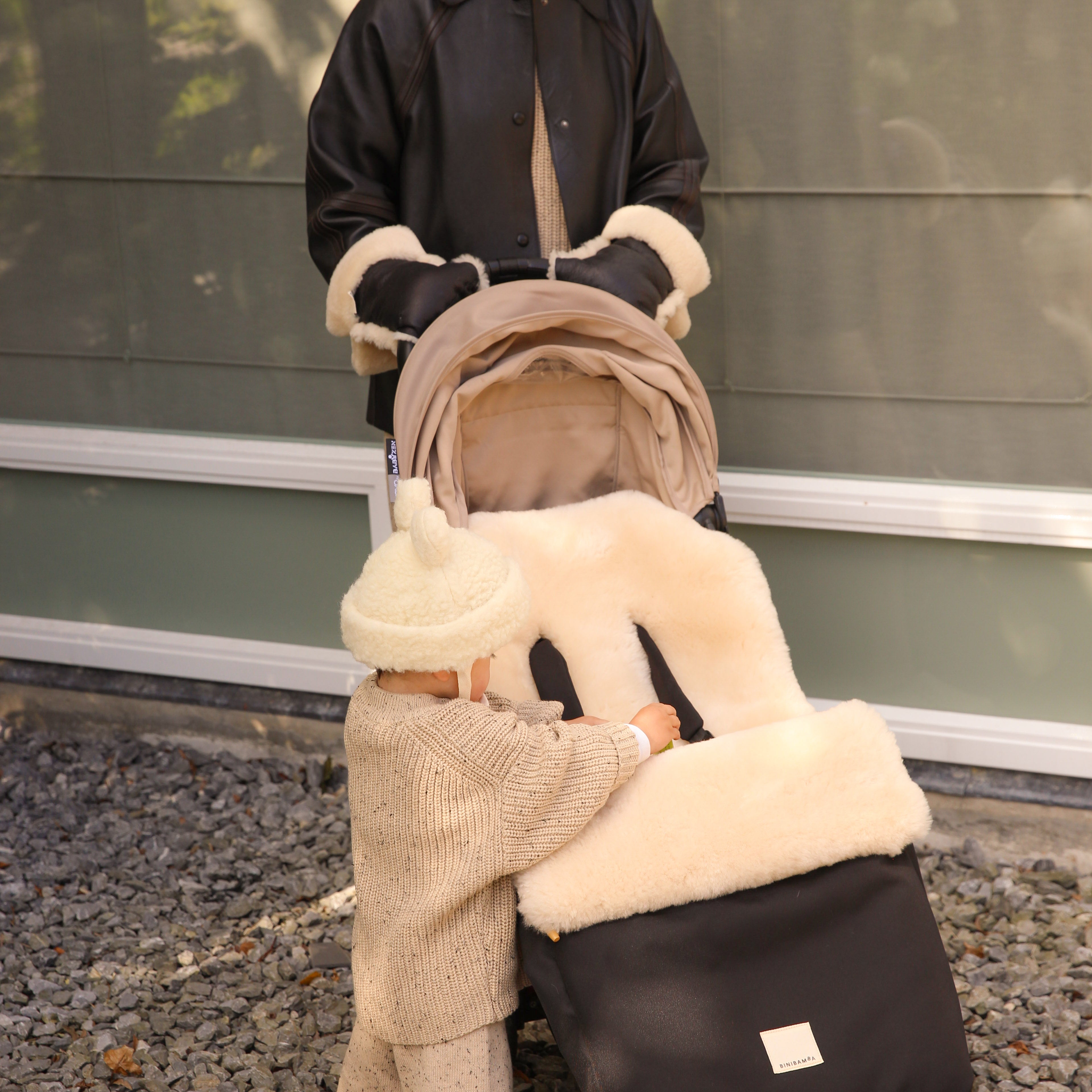 BINIBAMBA Puffmuff - Voetenzak Vast Harnas - Nichi Baby Store