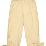 copenhagen colors bow pants pale yellow