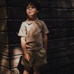 Baje Studio Hernani short taupe