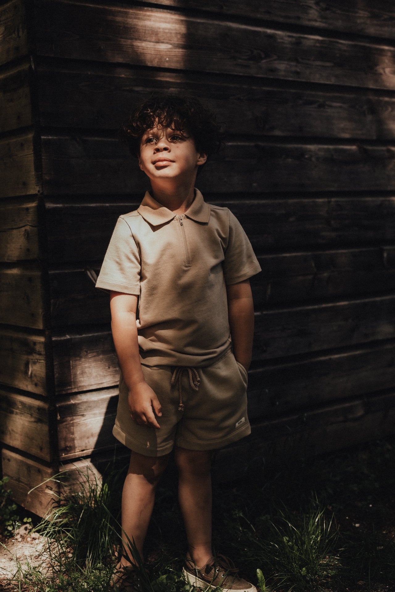 Baje Studio Hernani short taupe