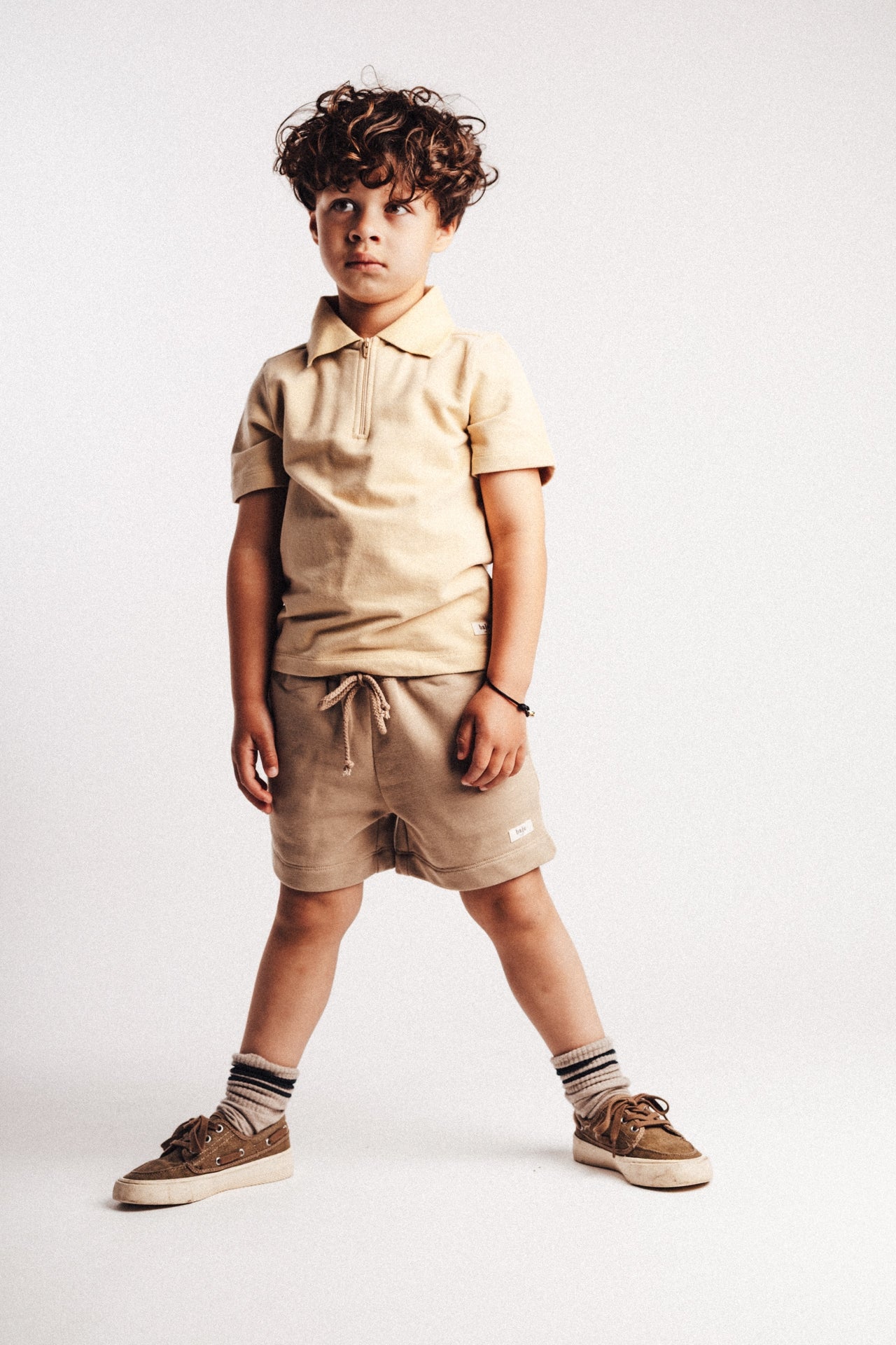 Baje Studio Hernani broekje jongens taupe