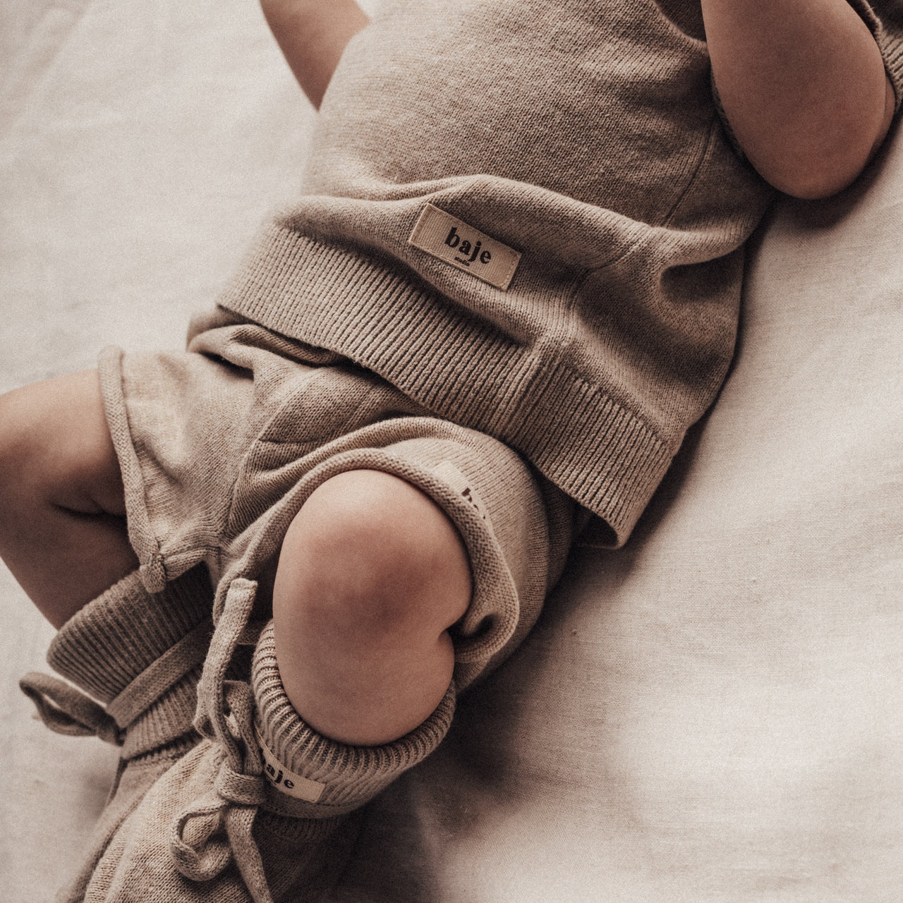 Baje studio gebreide korte mouwen trui cruz en short Sebastian