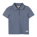 Baje studio mason polo korte mouwen donkerblauw