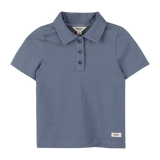 Baje studio mason polo korte mouwen donkerblauw