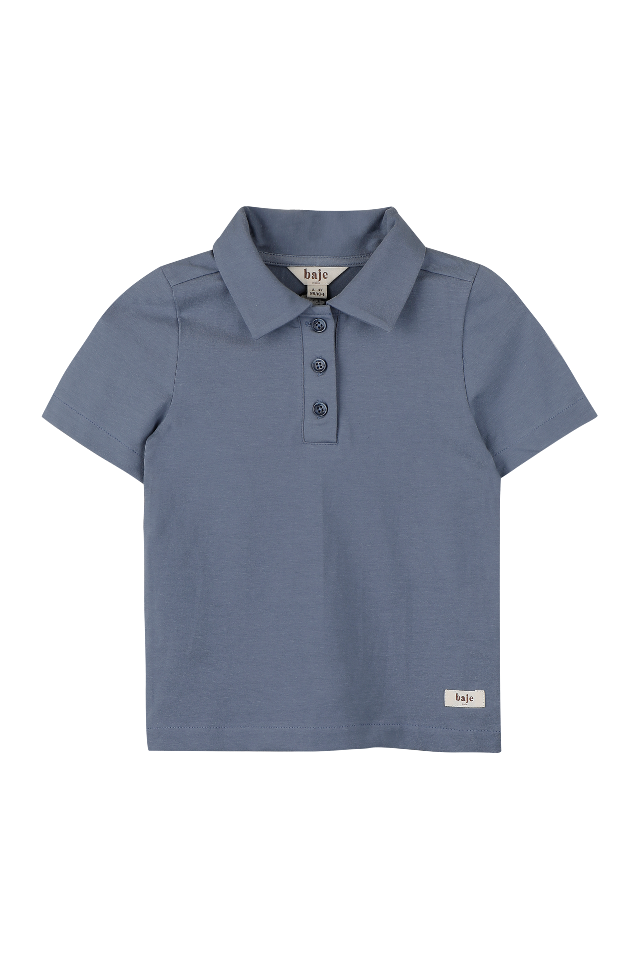 Baje studio mason polo korte mouwen donkerblauw