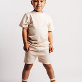 Baje studio wide t-shirt Leon off-white