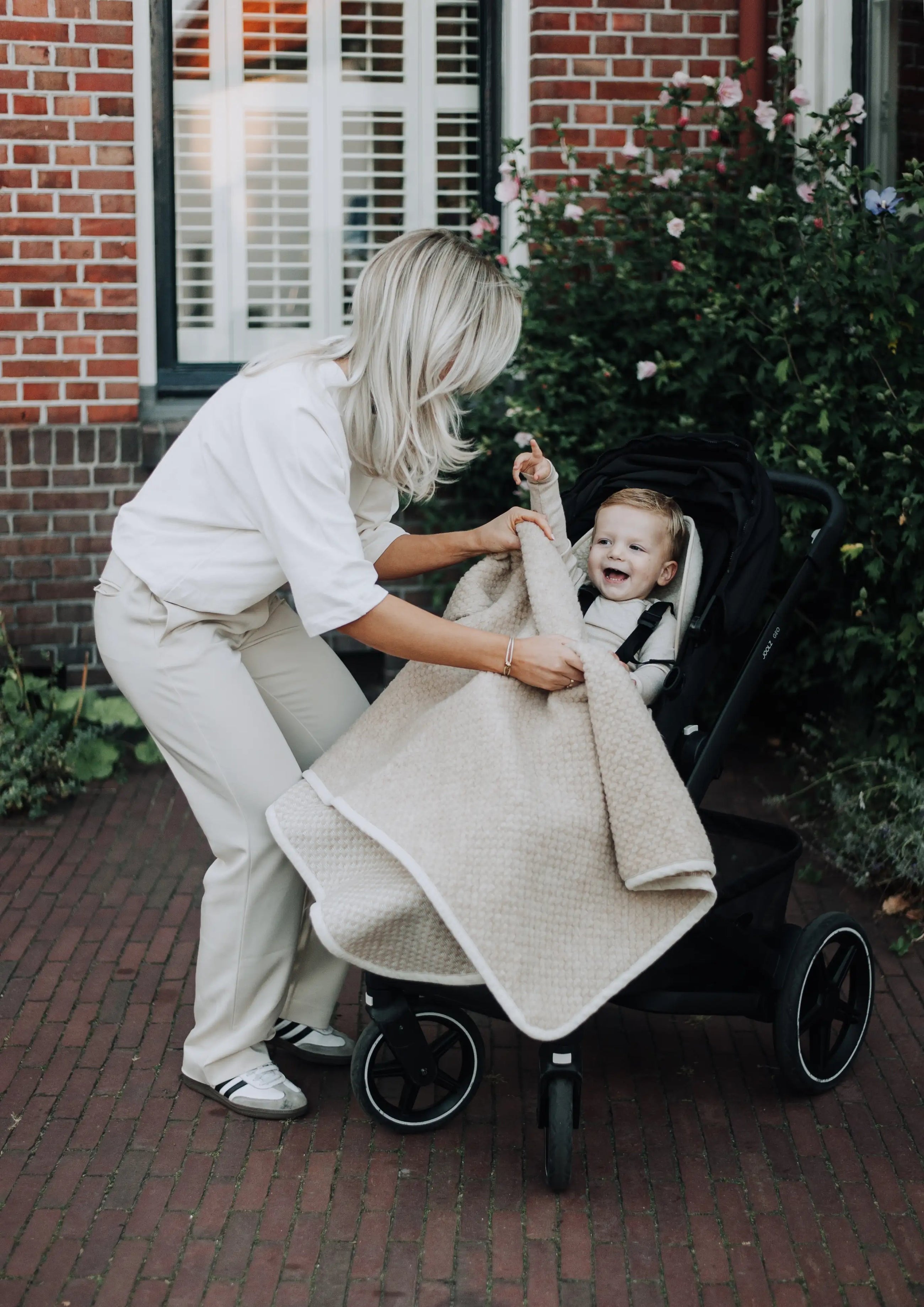 Kico Label Boucle Merinowollen Deken - Nichi Baby Store