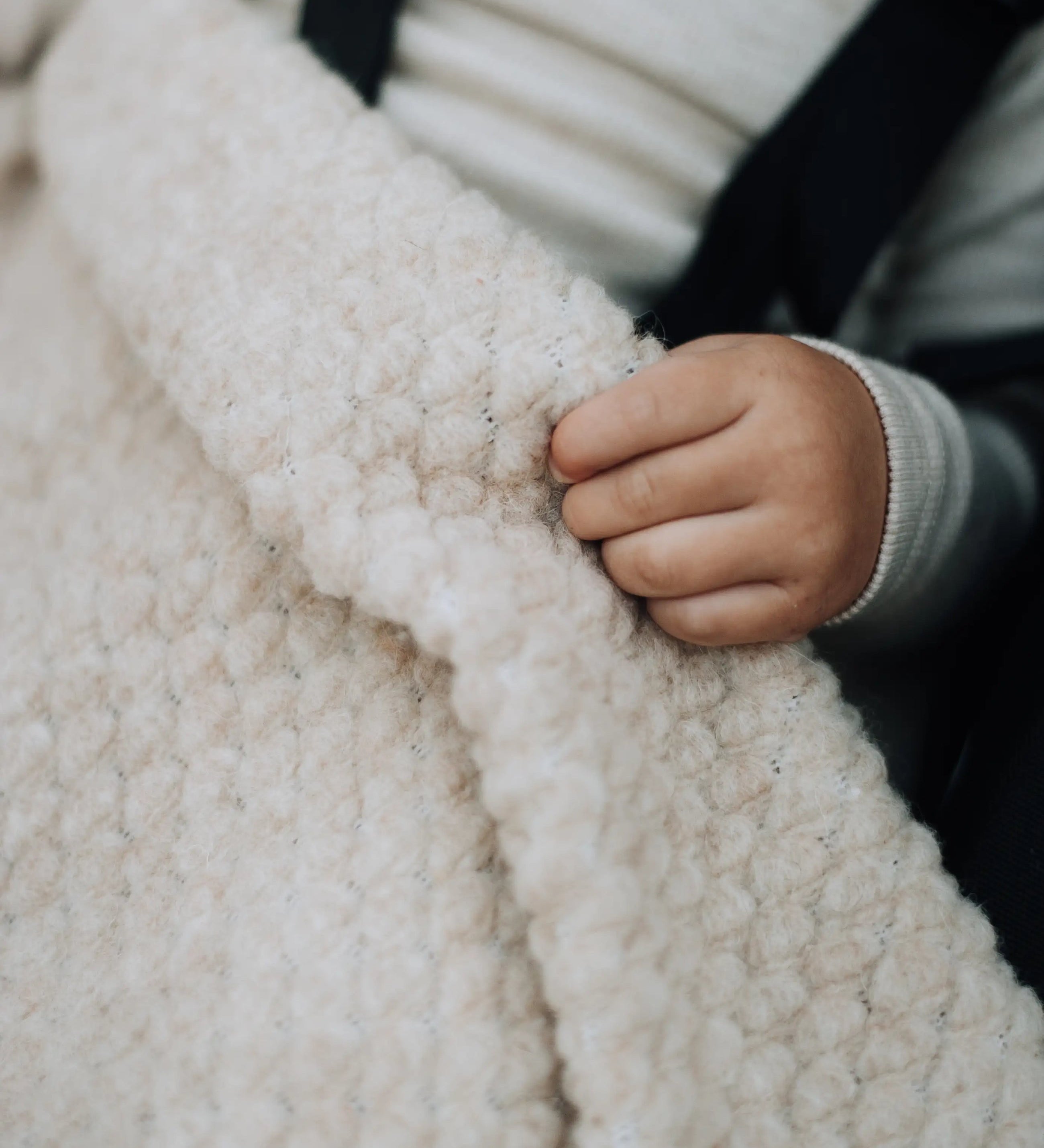 Kico Label Boucle Merinowollen Deken - Nichi Baby Store