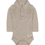 baje studio canias rib romper met kraagje jongens