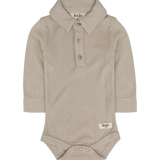 baje studio canias rib romper met kraagje jongens