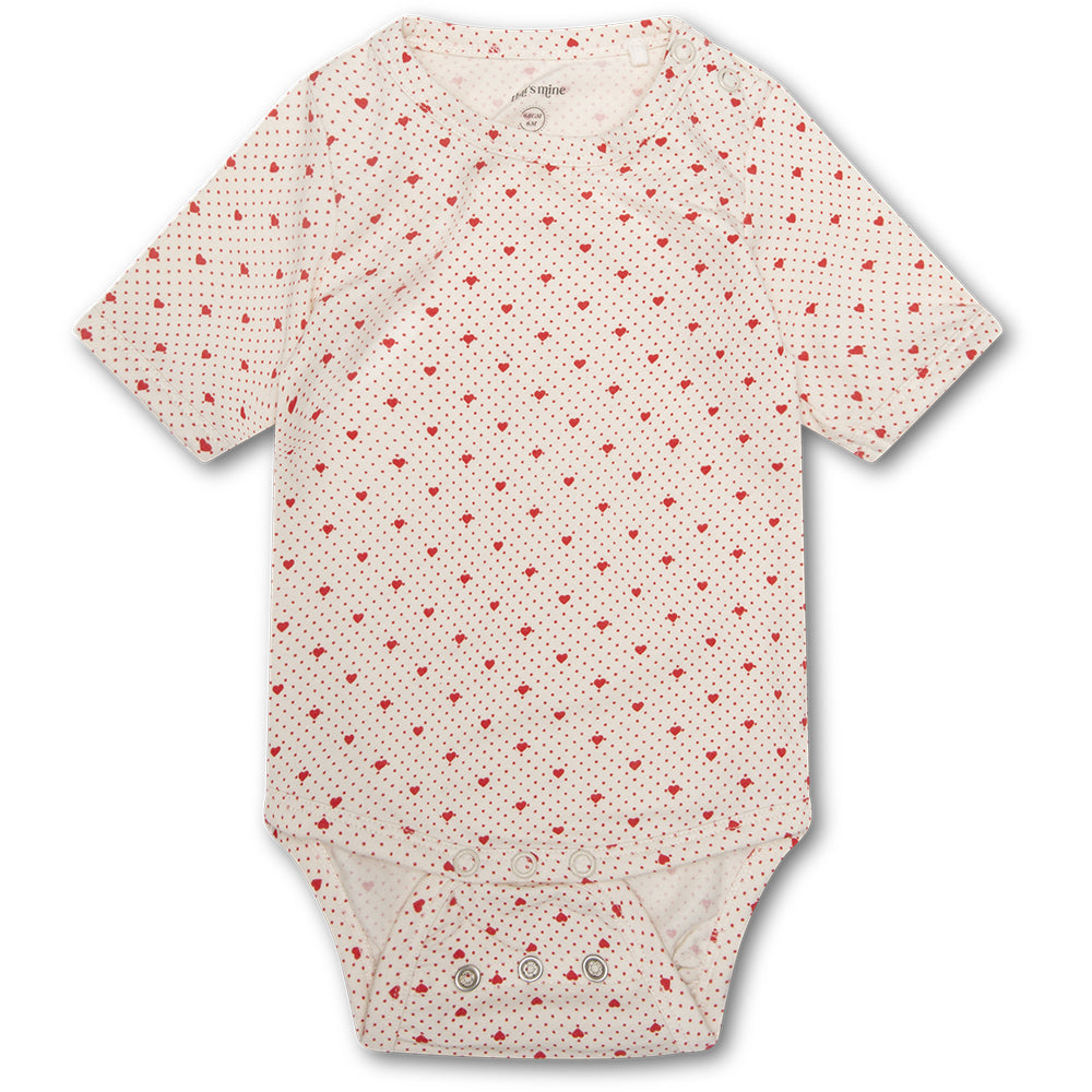 That's Mine Ellis Korte Mouwen Romper - Nichi Baby Store