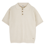 Baje studio fygo polo korte mouwen beige