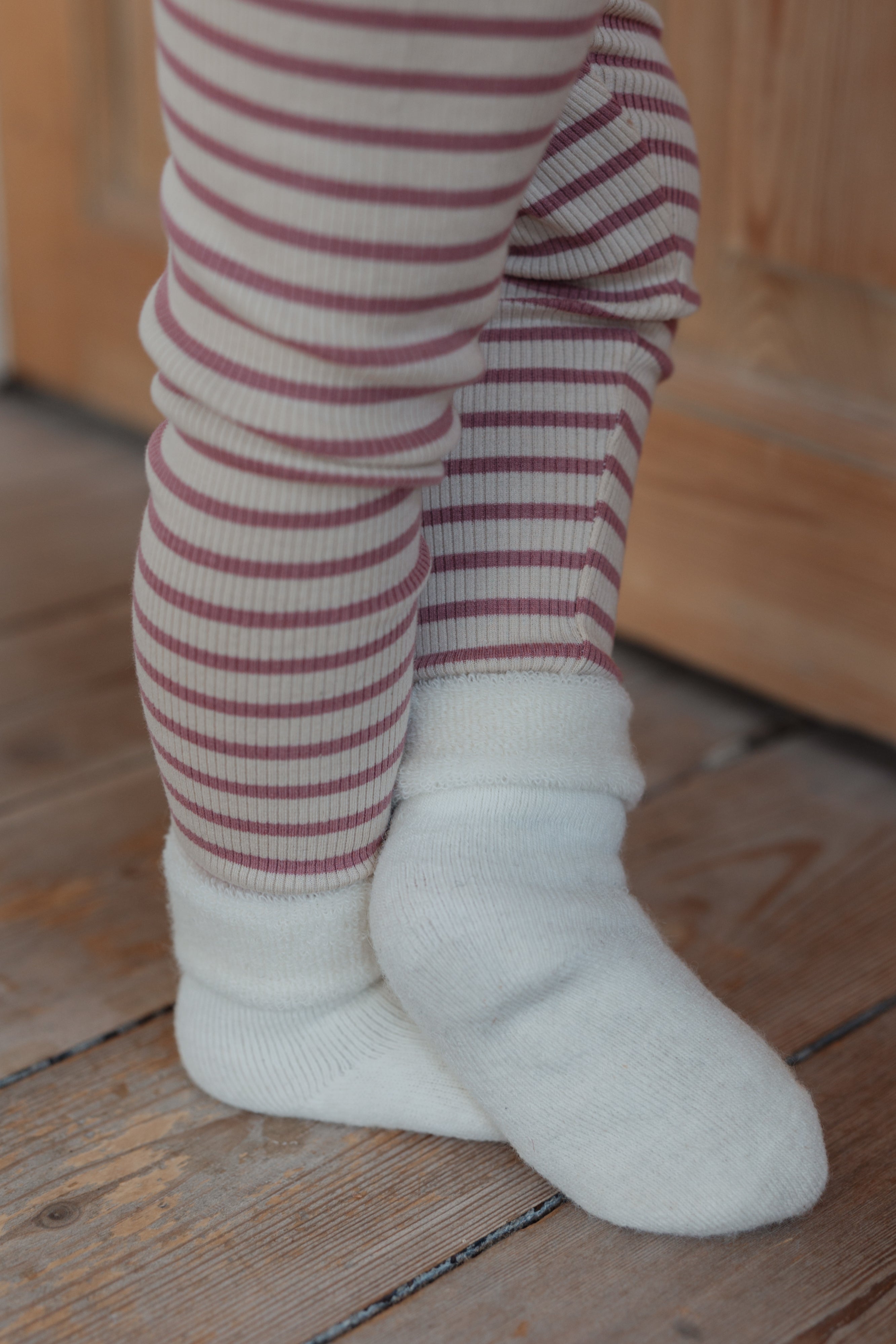 petit piao legging roze streepjes
