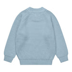 copenhagen colors rib gebreide trui blauw