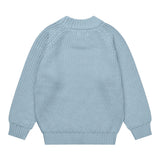 copenhagen colors rib gebreide trui blauw