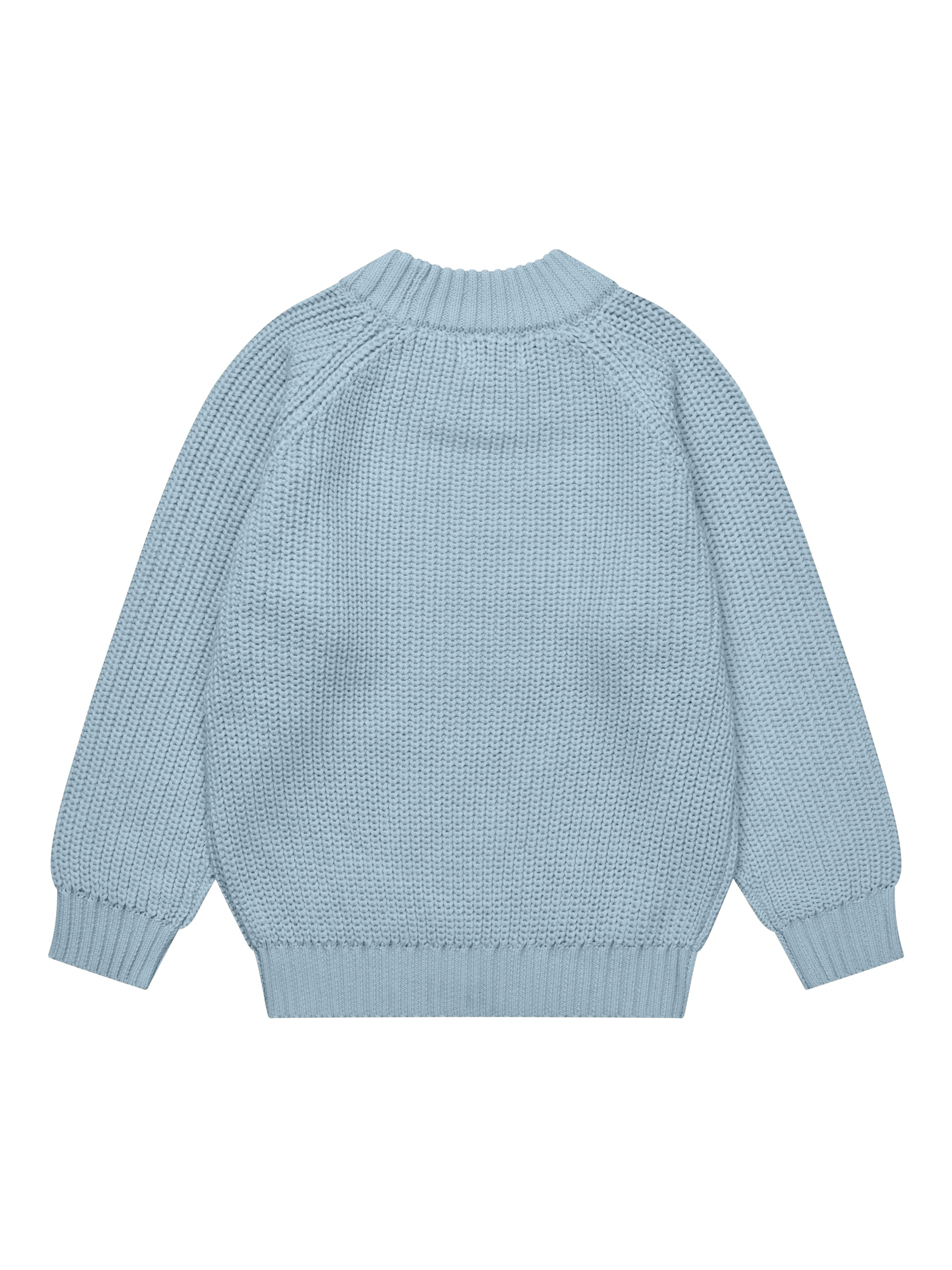 copenhagen colors rib gebreide trui blauw