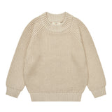 copenhagen colors knitted classic rib blouse beige 