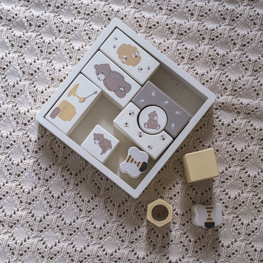 That's Mine Kala Gebreide Deken - Nichi Baby Store