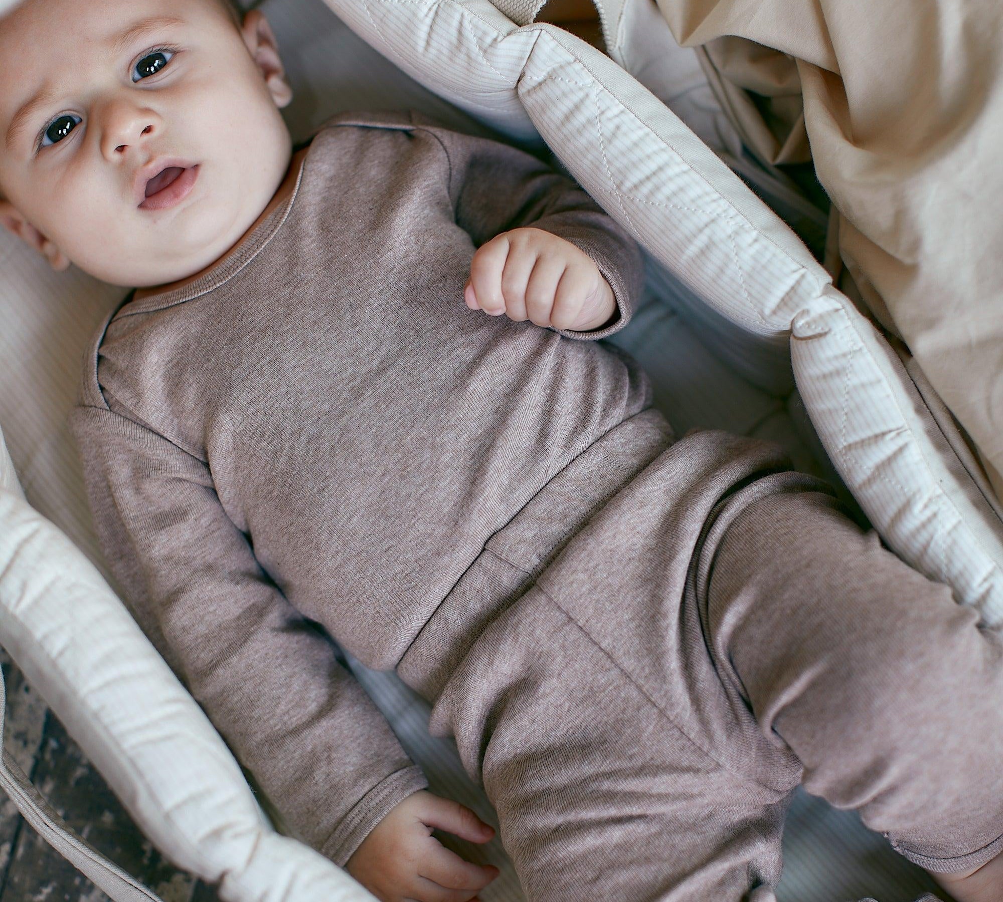 Copenhagen Colors Natural Melange Legging - Nichi Baby Store