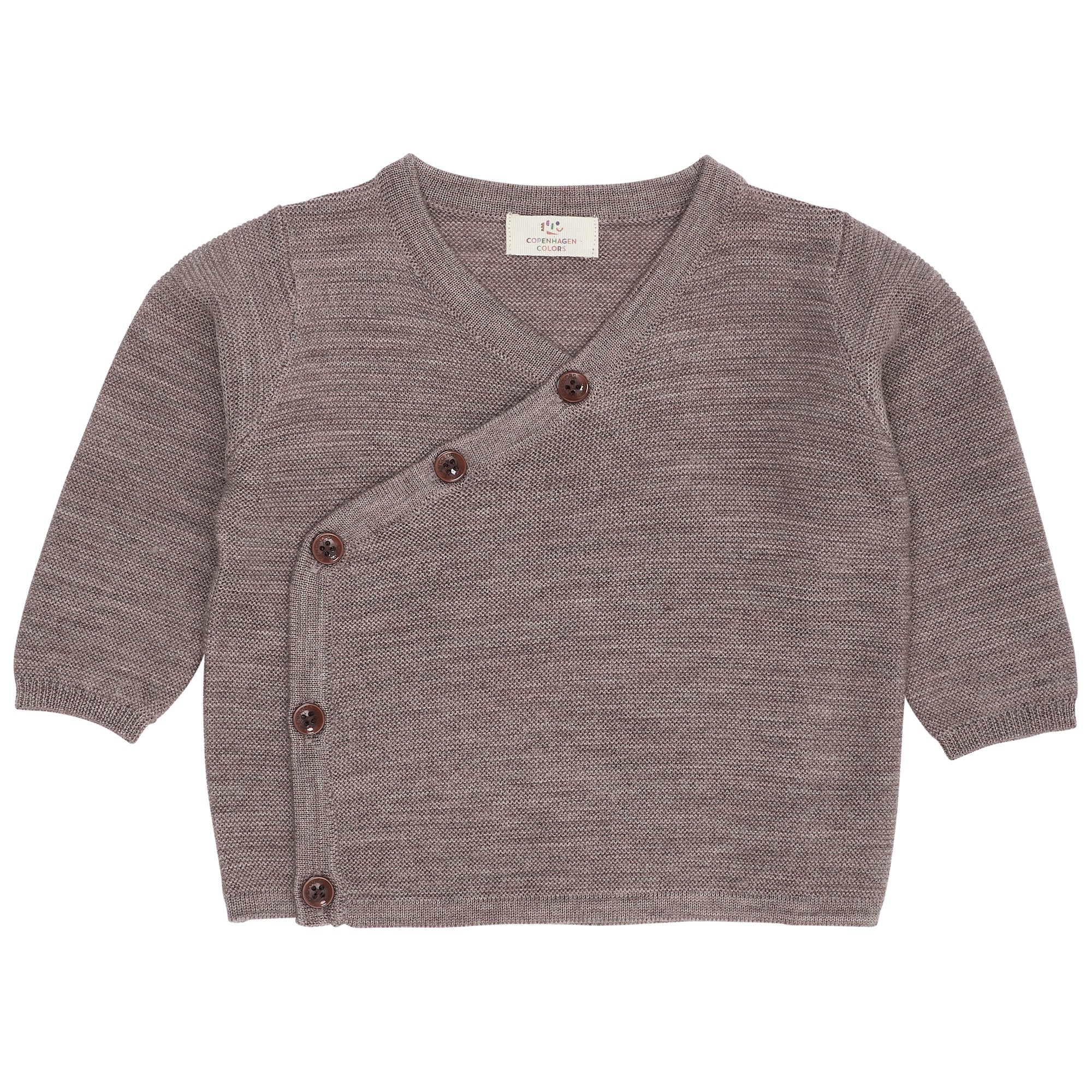 copenhagen colors merino trui bruin