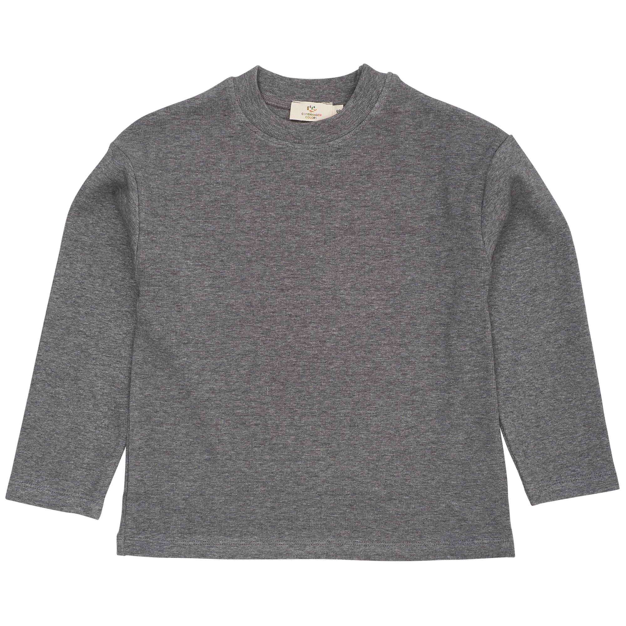 Copenhagen Colors Rib Shirt grey melange