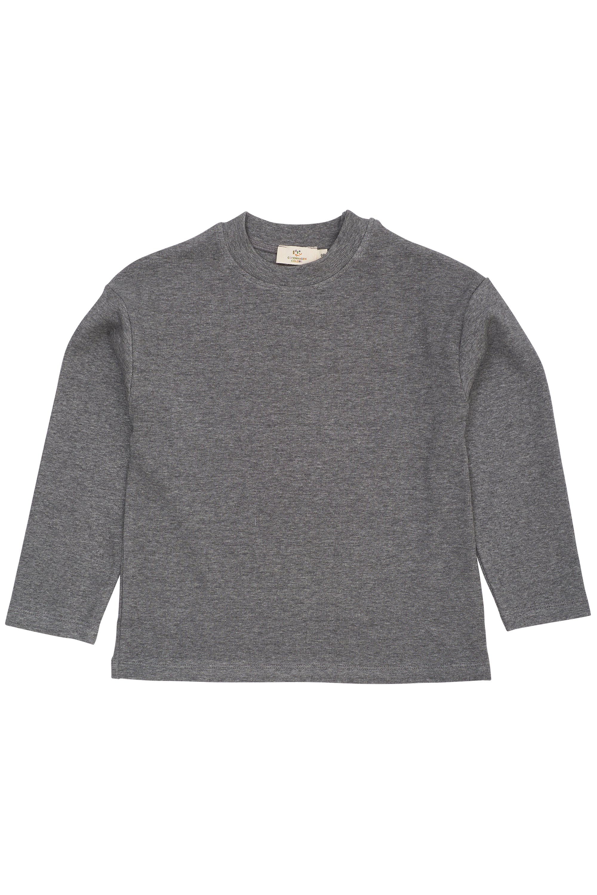 Copenhagen Colors Rib Shirt grey melange